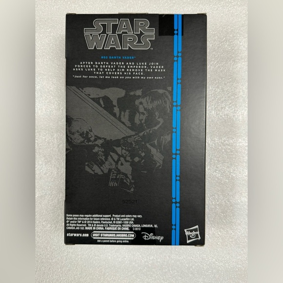 Star Wars Darth Vader #02 Black Series Action Figure by Hasbro - Brand New!! - Picture 6 of 9